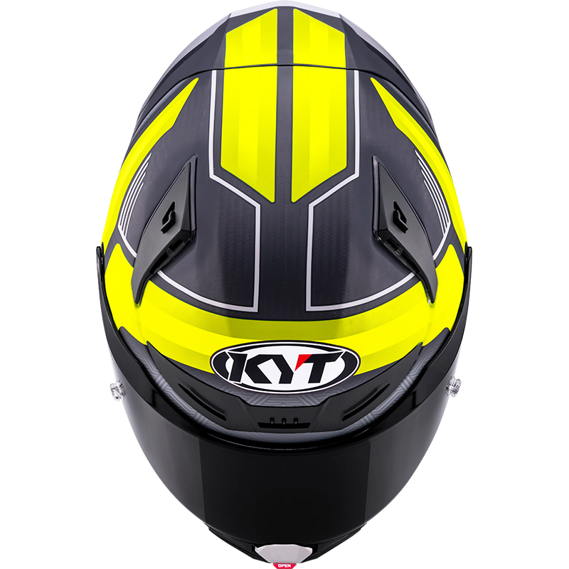 CASCO KYT R1R ACCELERATOR YELLOW | Cascos Integrales de moto | %brands%