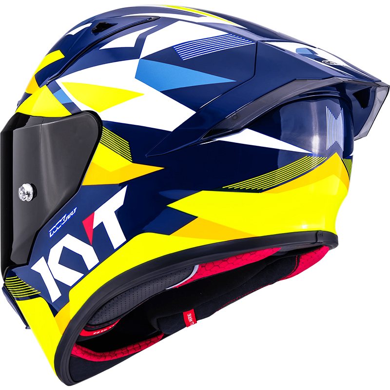CASCO KYT R1R DIAMOND BLUE/YELLOW | Cascos Integrales de moto | %brands%