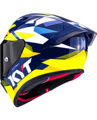 CASCO KYT R1R DIAMOND BLUE/YELLOW | Cascos Integrales de moto | %brands%