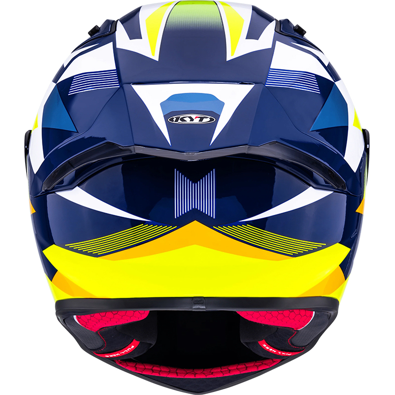 CASCO KYT R1R DIAMOND BLUE/YELLOW | Cascos Integrales de moto | %brands%