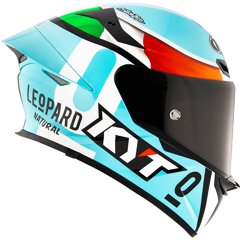 CASCO KYT TT-REVO REPLICA LEOPARD TRICOLORE | Cascos Integrales de moto | %brands%
