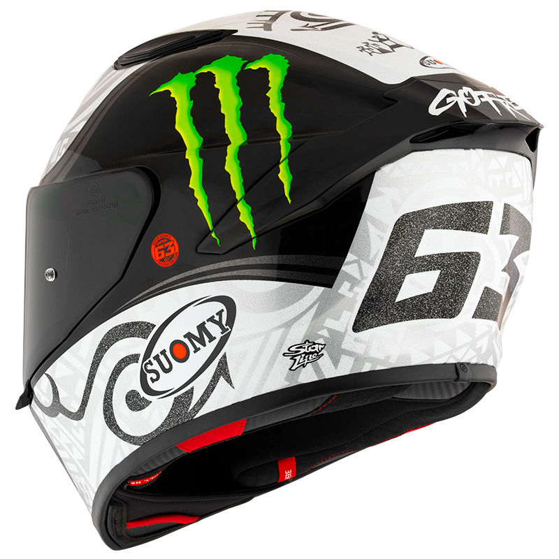 CASCO SUOMY TRACK-1 REPLICA BAGNAIA WINTER TEST MONSTER | Cascos Integrales de moto | %brands%