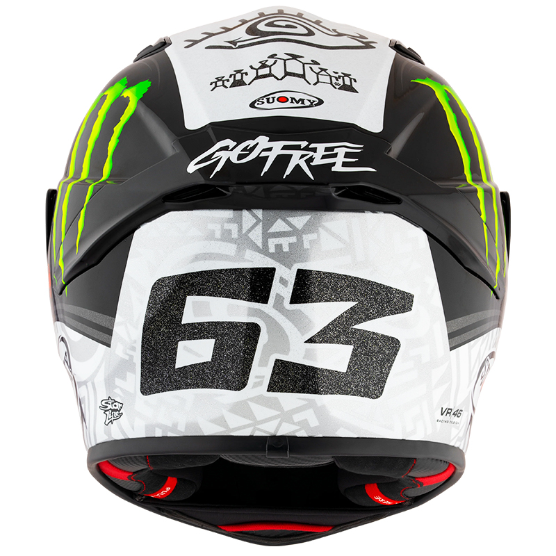 CASCO SUOMY TRACK-1 REPLICA BAGNAIA WINTER TEST MONSTER | Cascos Integrales de moto | %brands%