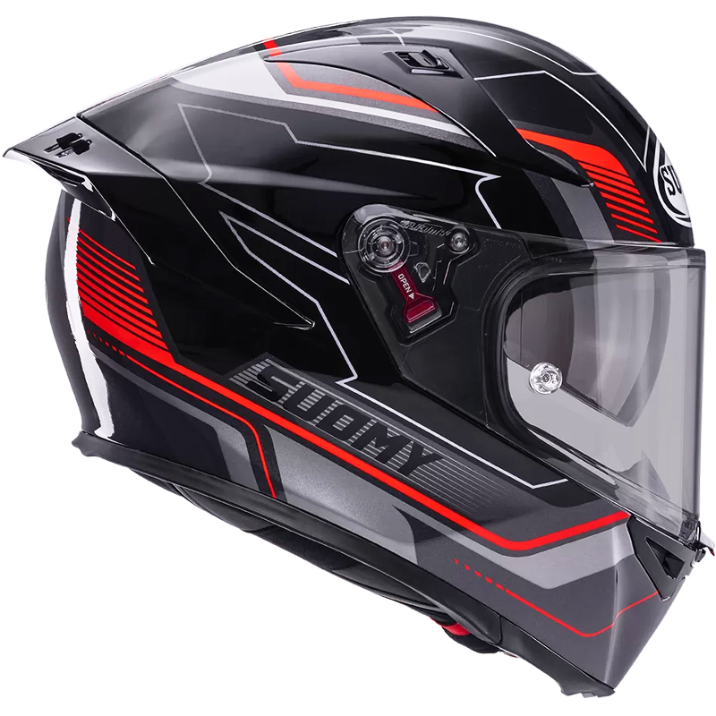 CASCO SUOMY SPEEDSTAR 2 VISUAL RED | Cascos Integrales de moto | %brands%