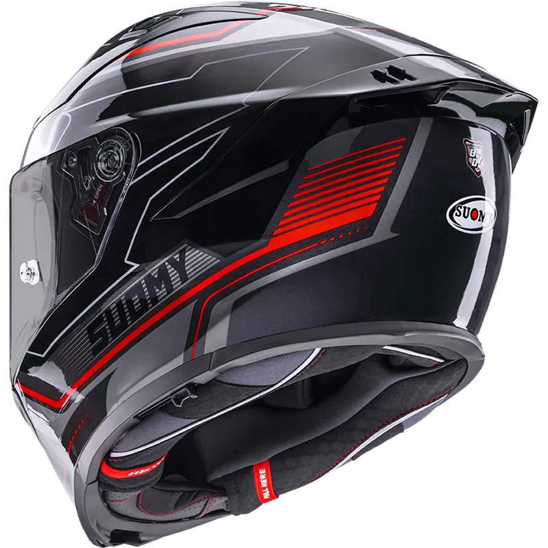 CASCO SUOMY SPEEDSTAR 2 VISUAL RED | Cascos Integrales de moto | %brands%