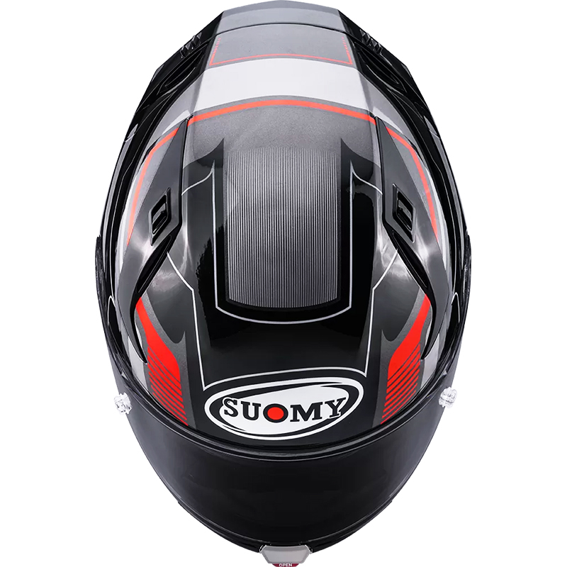 CASCO SUOMY SPEEDSTAR 2 VISUAL RED | Cascos Integrales de moto | %brands%
