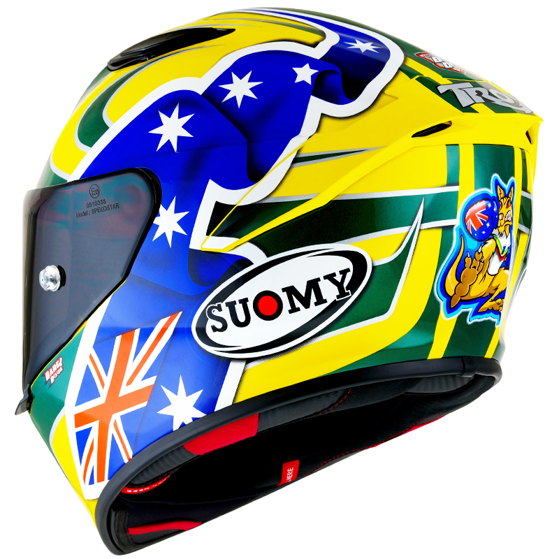 CASCO SUOMY TRACK-1 REPLICA TROY BAYLISS 2005 | Cascos Integrales de moto | %brands%