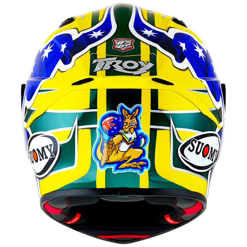 CASCO SUOMY TRACK-1 REPLICA TROY BAYLISS 2005 | Cascos Integrales de moto | %brands%
