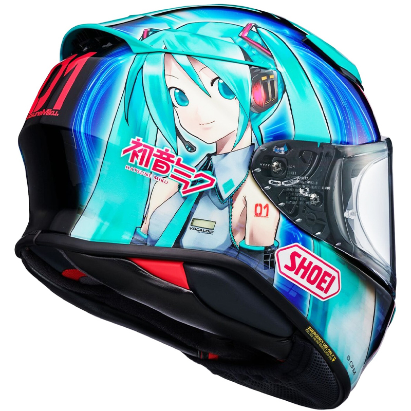 CASCO SHOEI NXR 2 HATSUNE MIKU TC4 | Cascos Integrales de moto | %brands%