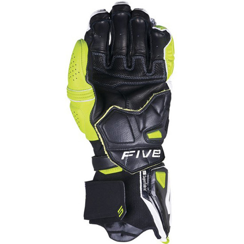 GUANTES FIVE RFX1 EVO WHITE/YELLOW FLUO | Sport Racing de moto | %brands%