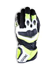 GUANTES FIVE RFX4 EVO WHITE/YELLOW FLUO | Sport Racing de moto | %brands%