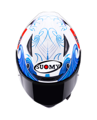 CASCO SUOMY TRACK-1 WAVES WHITE | Cascos Integrales de moto | %brands%