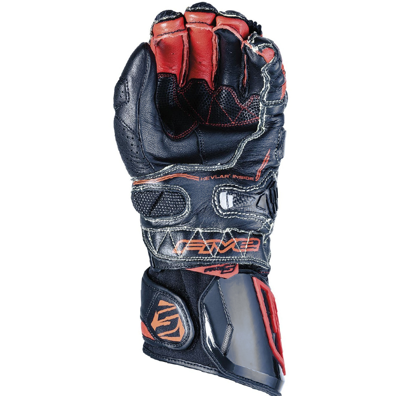 GUANTES FIVE RFX RACE V2 BLACK/RED | Sport Racing de moto | %brands%