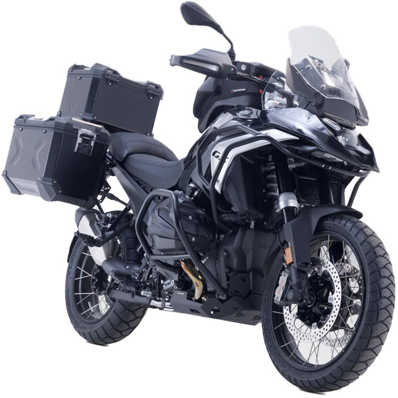 PACK MALETAS LATERALES + BAUL + BOLSAS + SOPORTES SW-MOTECH BMW ADV.07.975.75100/B | Maletas laterales de moto | %brands%