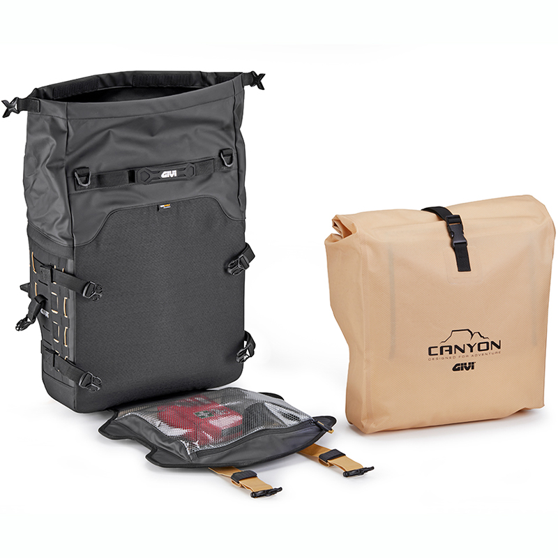 ALFORJA GIVI GRT727 CANYON SCANTONATA MONOKEY CAM-SIDE 25 LITROS | Alforjas de moto | %brands%