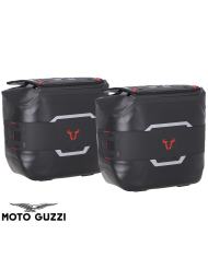 PACK DE ALFORJAS SW-MOTECH WP Y SOPORTES V-LOC MOTO GUZZI V7 BC.SYS.17.847.32000 | Alforjas de moto | %brands%