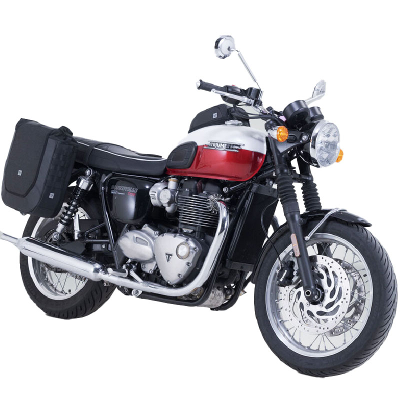 PACK DE ALFORJAS SW-MOTECH LEGEND GEAR Y SOPORTES V-LOC TRIUMPH BONEVILLE BC.HTA.11.743.22000 | Alforjas de moto | %brands%