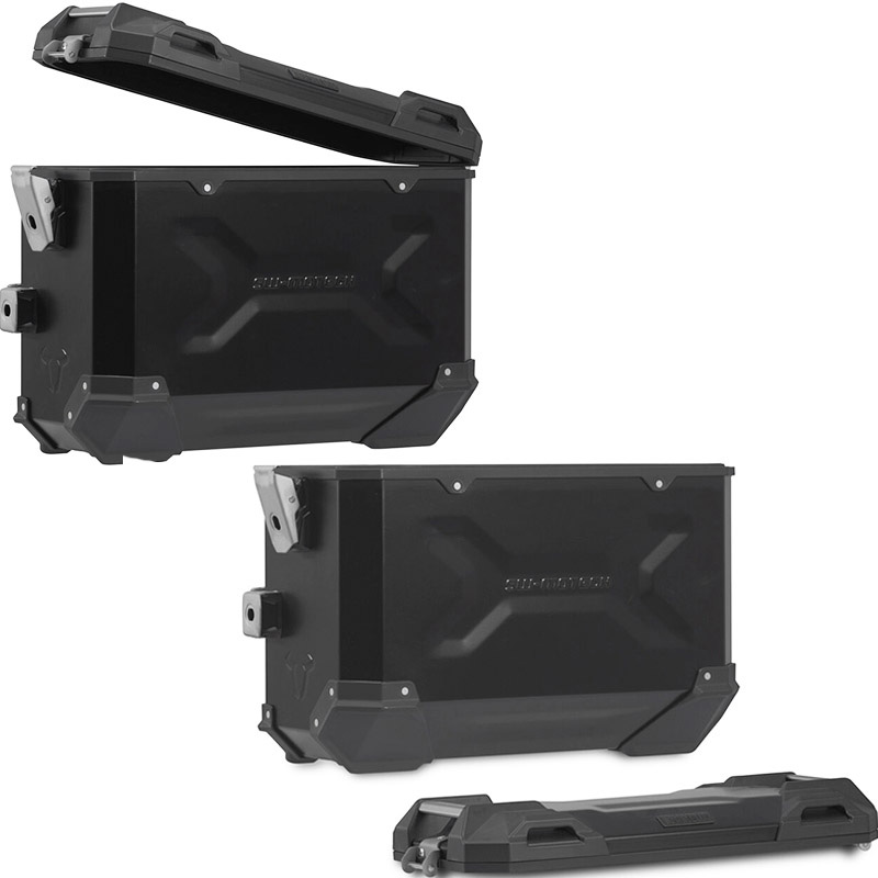 PACK MALETAS LATERALES + BOLSAS + SOPORTES SW-MOTECH YAMAHA KFT.06.597.70000/B | Maletas laterales de moto | %brands%