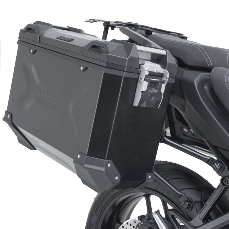 PACK MALETAS LATERALES + BOLSAS + SOPORTES SW-MOTECH YAMAHA KFT.06.597.70000/B | Maletas laterales de moto | %brands%