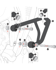DEFENSAS DE CARENADO SW-MOTECH CRASH BAR YAMAHA SBL.06.597.10000/B | Protectores de carenado de moto | %brands%