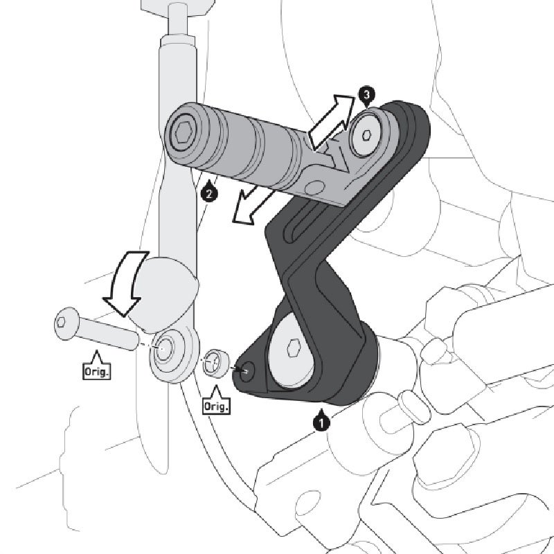 PALANCA DE CAMBIO SW-MOTECH YAMAHA XSR/MT-09/TRACER-9 FSC.06.851.10000 | Estriberas, pedales y palancas de moto | %brands%