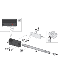 BARRAS SEPARADORAS SW-MOTECH PARA ALFORJAS BLAZE YAMAHA HTA.06.740.87400/B | Fijaciones Alforjas de moto | %brands%