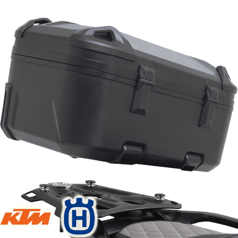 PACK SW-MOTECH BAUL DUSC 55XL + PORTAEQUIPAJE KTM/HUSQVARNA GPT.04.790.66000/B