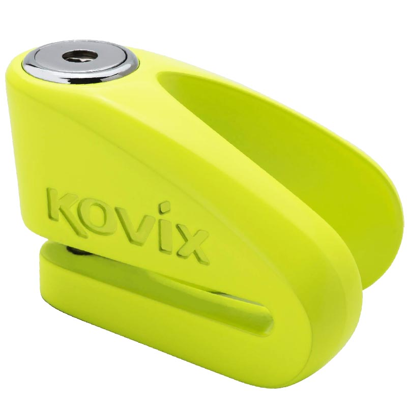 ANTIRROBO KOVIX KVZ1 VERDE FLUOR | Pinzas de moto | %brands%
