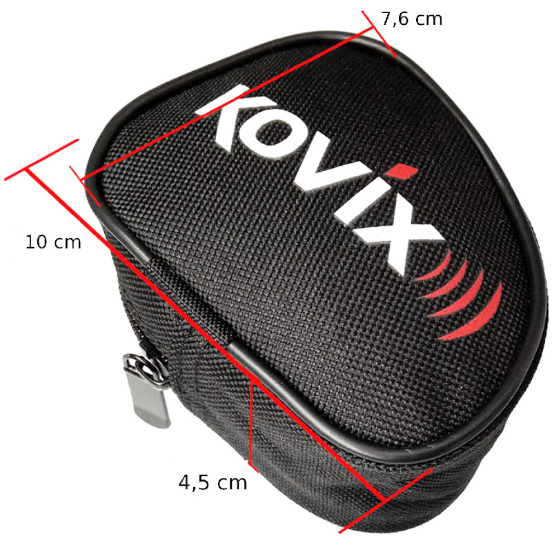 BOLSA DE TRASPORTE PARA ANTIRROBOS KOVIX DE DISCO Y MANETA | Otros accesorios de moto | %brands%
