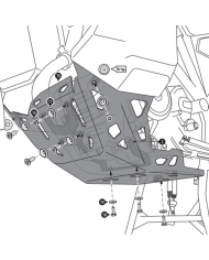 CUBRECARTER SW-MOTECH ENGINE GUARD KTM MSS.04.835.10002/B | Cubre carter de moto | %brands%