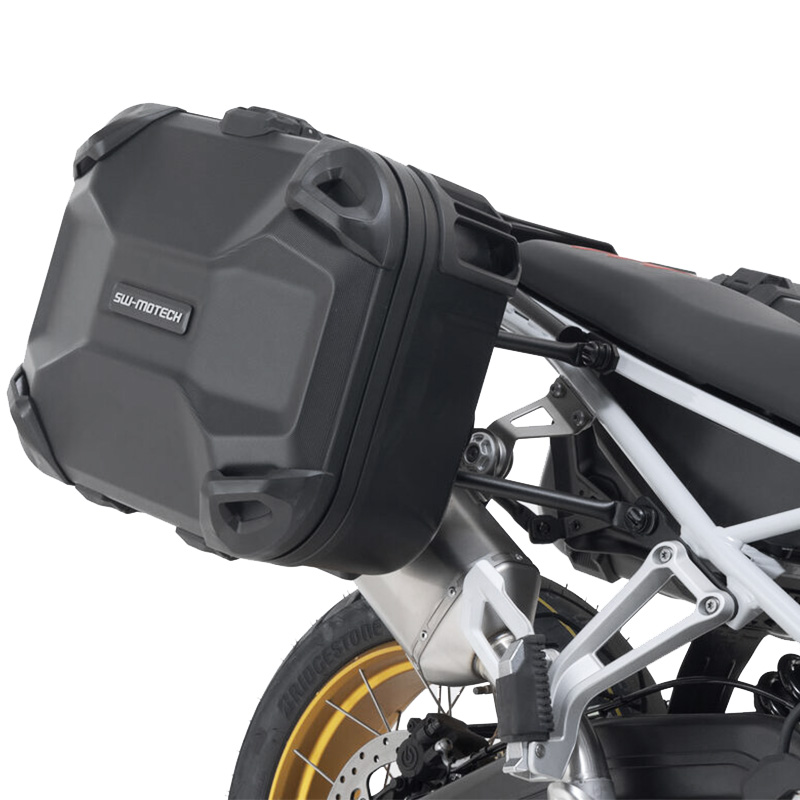 PACK MALETAS LATERALES + BAUL + SOPORTES SW-MOTECH DUSC KTM ADV.04.835.65000/B | Maletas laterales de moto | %brands%