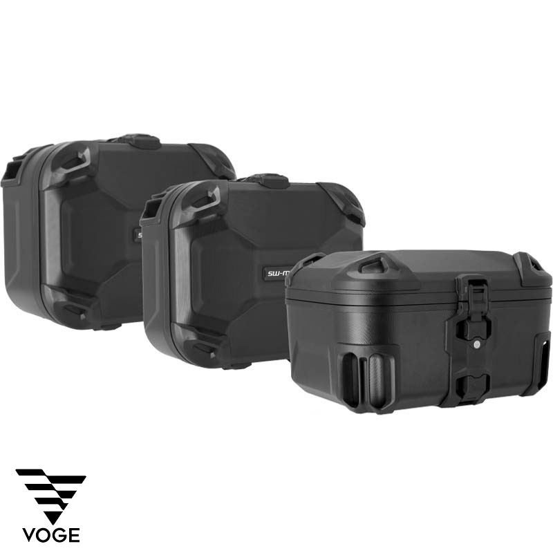 PACK MALETAS LATERALES + BAUL + SOPORTES SW-MOTECH DUSC VOGE ADV.02.643.65000/B