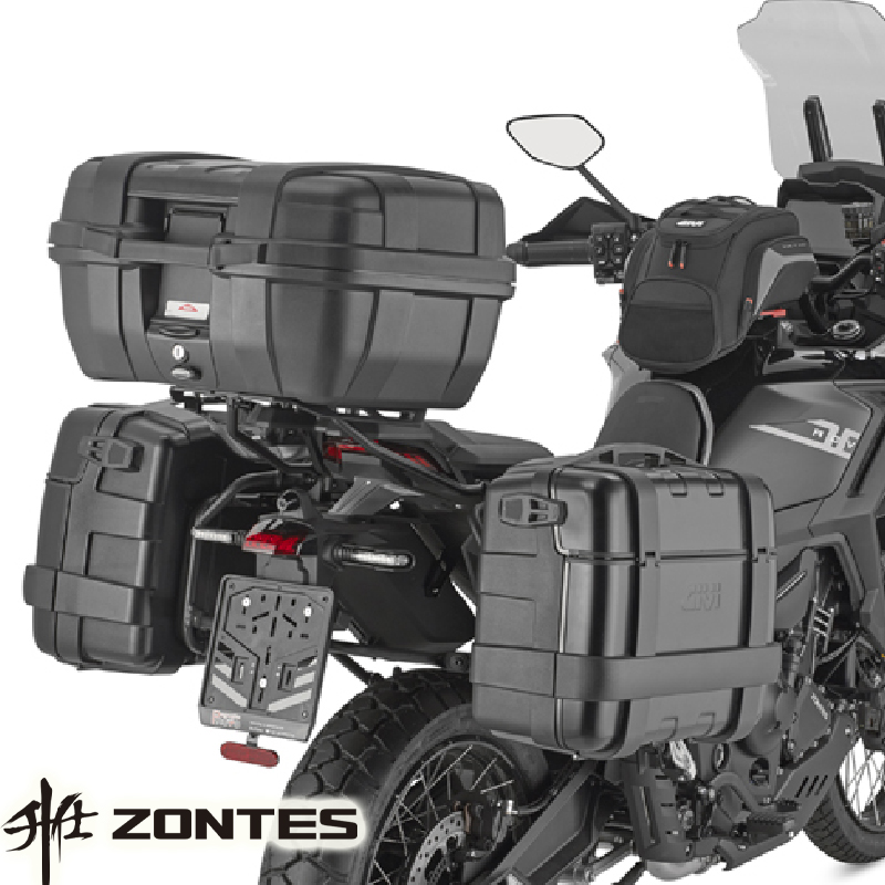 KIT DE FIJACION MALETAS LATERALES GIVI PLO7607MK ZONTES 703 F