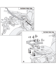 KIT DE FIJACION MALETAS LATERALES GIVI PLO7607MK ZONTES 703 F | Fijaciones Maletas de moto | %brands%