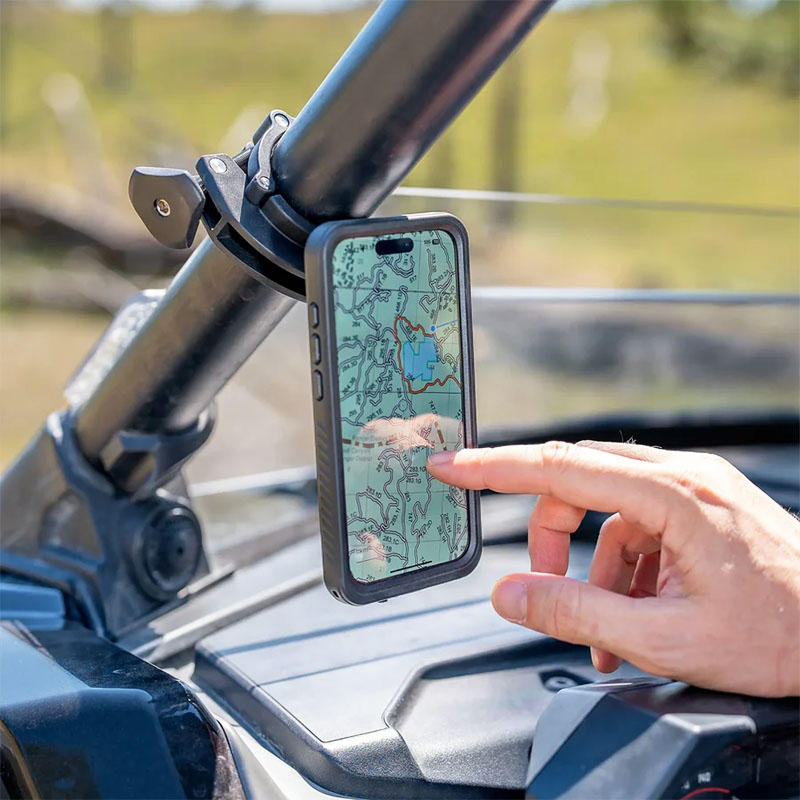 SOPORTE PARA SMARTPHONE SP CONNECT ROLL CAGE MOUNT 3D SPC+ MA | Soportes para Smartphone de moto | %brands%