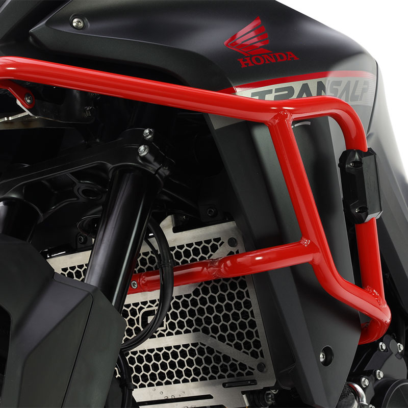 DEFENSAS DE CARENADO CROSSPRO ROJO HONDA XL750 TRANSALP | Protectores de carenado de moto | %brands%