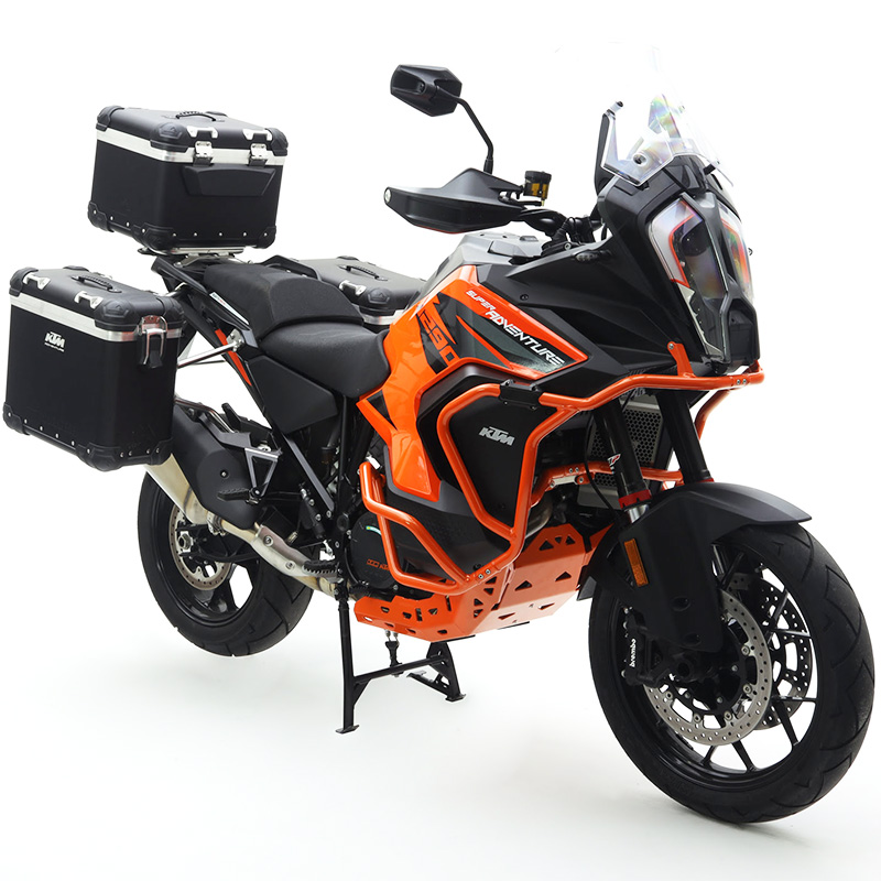 DEFENSAS DE MOTOR Y CARENADO CROSSPRO NARANJA KTM 1290 SUPER ADVENTURE | Protectores de motor de moto | %brands%