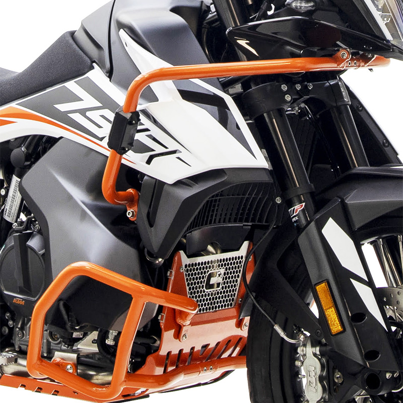 DEFENSAS DE MOTOR Y CARENADO CROSSPRO NARANJA KTM 790/890 ADVENTURE | Protectores de motor de moto | %brands%
