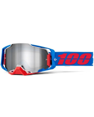 GAFAS 100% ARMEGA M2 MORPHO/HIPER AZUL ESPEJO | Gafas Off Road de moto | %brands%
