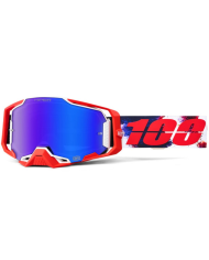 GAFAS 100% ARMEGA M2 MORPHO/HIPER AZUL ESPEJO | Gafas Off Road de moto | %brands%