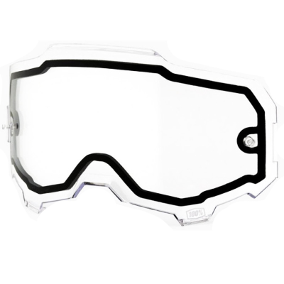 RECAMBIO LENTE GAFAS 100% ARMEGA DUAL TRANSPARENTE