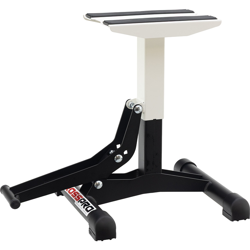 CABALLETE ELEVADOR CROSSPRO XTREME 16 BLANCO | Caballetes centrales de moto | %brands%