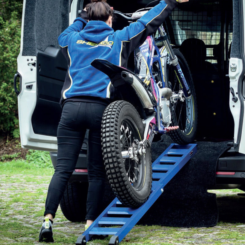 RAMPA DE CARGA CROSSPRO ALUMINIO PLATA | Para tu moto de moto | %brands%