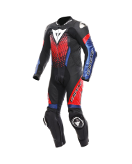MONO DAINESE LAGUNA SECA 6 PROFESIONAL PERFORADO NEW BLACK/BLUE/RED | 1 Pieza de moto | %brands%