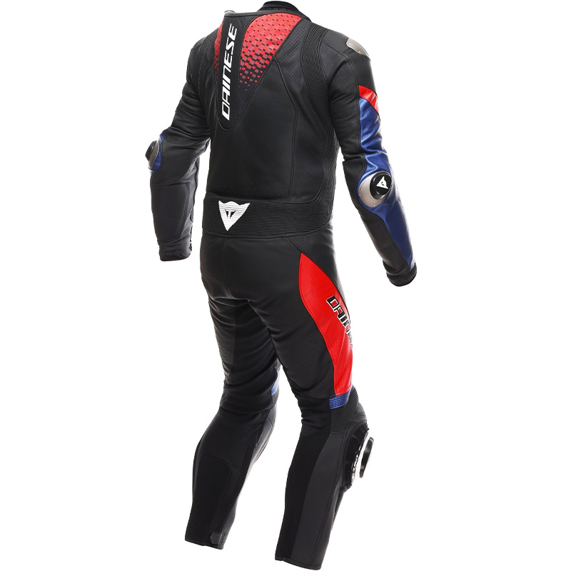 MONO DAINESE LAGUNA SECA 6 PROFESIONAL PERFORADO NEW BLACK/BLUE/RED | 1 Pieza de moto | %brands%
