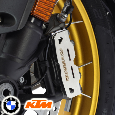 PROTECTORES DE PINZAS DE FRENO DELANTERO CROSSPRO BMW R1300 GS/KTM SUPER ADVENTURE 1290/1390 GRS