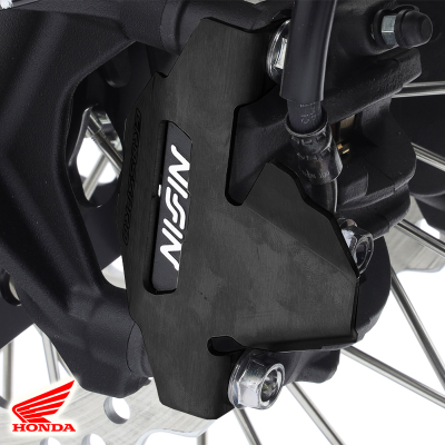 PROTECTORES DE PINZAS DE FRENO DELANTERO CROSSPRO HONDA CRF 1100/1000 AFRICA TWIN NEGRO