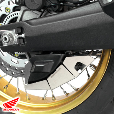 PROTECTOR DE PINZA DE FRENO TRASERO CROSSPRO HONDA CRF 1100/1000 AFRICA TWIN PLATA