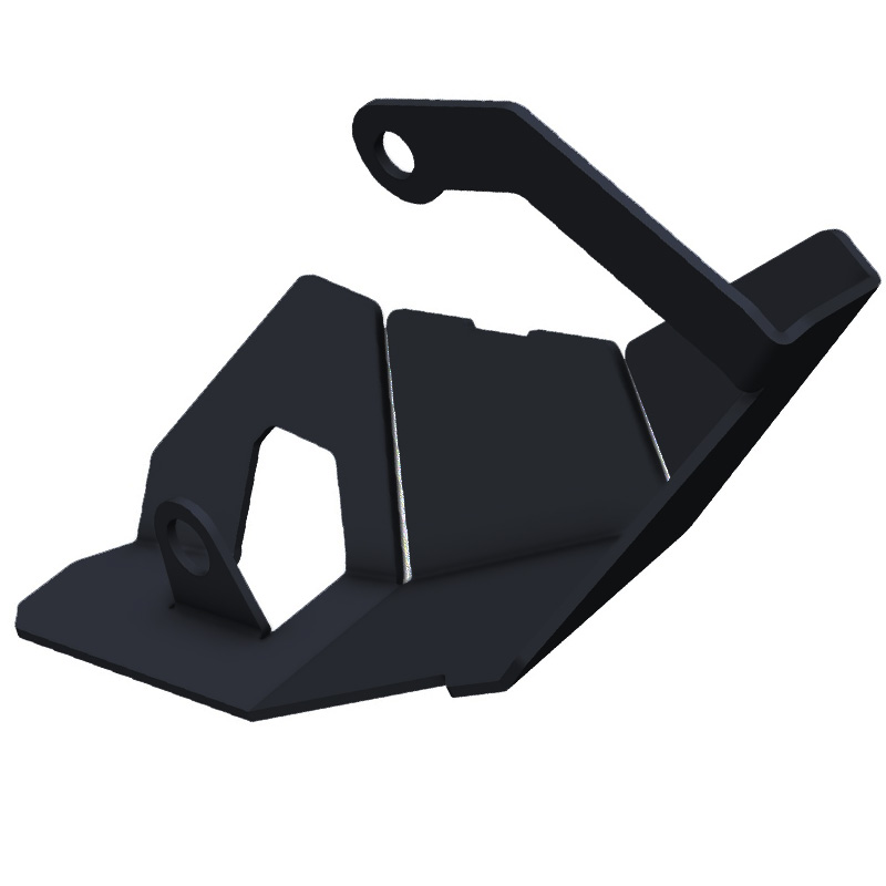 PROTECTOR DE PINZA DE FRENO TRASERO CROSSPRO HONDA CRF 1100/1000 AFRICA TWIN NEGRO | Otros protectores de moto | %brands%