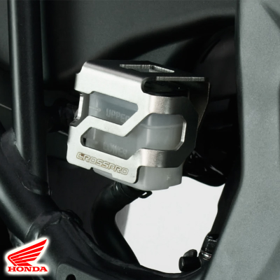 PROTECTOR DE DEPOSITO LIQUIDO DE FRENO CROSSPRO HONDA CRF 1000 AFRICA TWIN PLATA